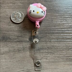 Hello Kitty badge reel